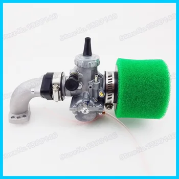 42mm Green Air Filter &28mm Mikuni VM24 Carburetor & Manifold Intake Pipe & Gasket For SSR 140 150cc 160ccChinese Pit Dirt Bike
42mm Green Air Filter &28mm Mikuni VM24 Carburetor & Manifold Intake Pipe & Gasket For SSR 140 150cc 160ccChinese Pit Dirt Bike