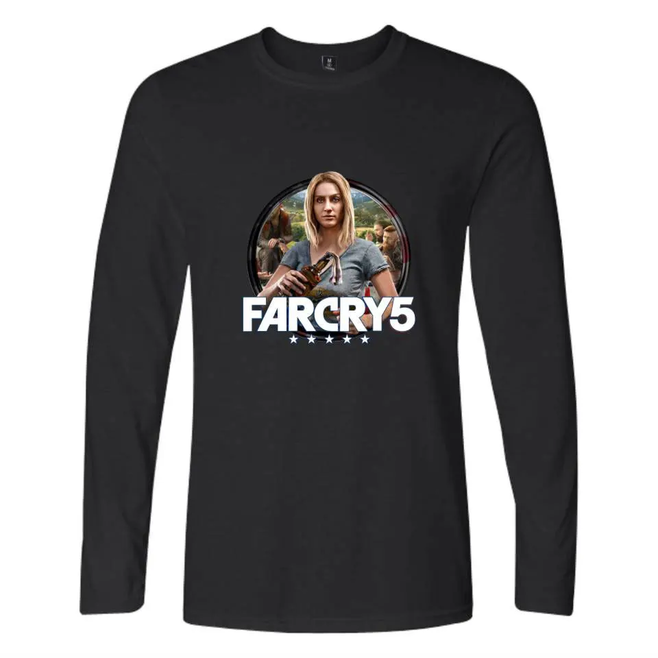 New 2018 Farcry5 Tshirt Print Mens popular Xbox game far cry 5 Tee shirt Men and Women Long Sleeve Fashion t-shirt Plus Size
New 2018 Farcry5 Tshirt Print Mens popular Xbox game far cry 5 Tee shirt Men and Women Long Sleeve Fashion t-shirt Plus Size
