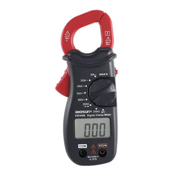 Digital Clamp Meters DC/AC Volt Amp Ohm Diode Mini Multimeter Ammeter Multitester Current Voltage Resistance Tester Probe
Digital Clamp Meters DC/AC Volt Amp Ohm Diode Mini Multimeter Ammeter Multitester Current Voltage Resistance Tester Probe
