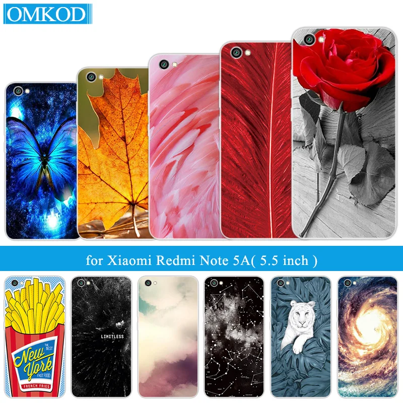 TPU Case For Xiaomi Redmi Note 5A Soft Silicone Plumage Phone Back Black Cover for Hongmi Note 5A Cases for Redmi Note5A Coque
TPU Case For Xiaomi Redmi Note 5A Soft Silicone Plumage Phone Back Black Cover for Hongmi Note 5A Cases for Redmi Note5A Coque