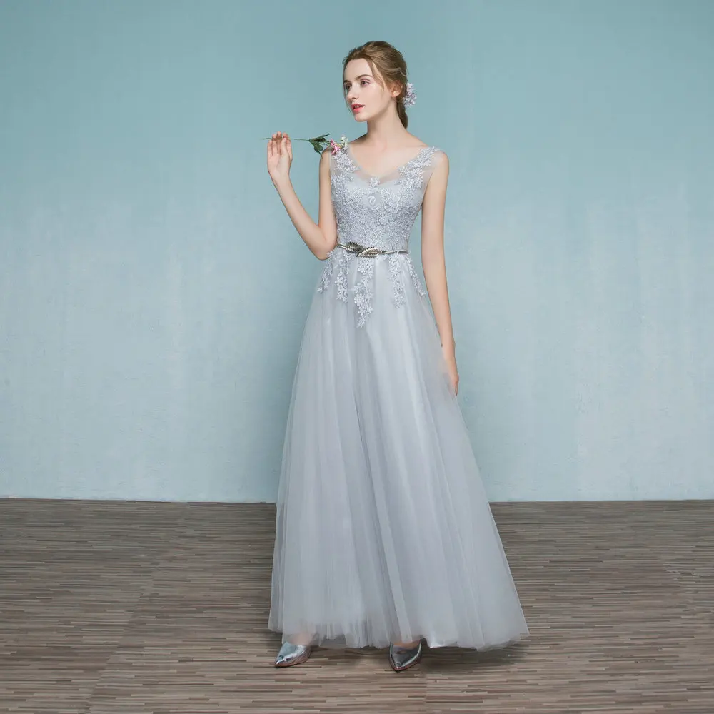 V-Neck Sleeveless Applique Bridesmaid Dress A Line Long Bridesmaid Party Gown Long Bridesmaid Dresses Long Party Dress (SL-B571)
V-Neck Sleeveless Applique Bridesmaid Dress A Line Long Bridesmaid Party Gown Long Bridesmaid Dresses Long Party Dress (SL-B571)