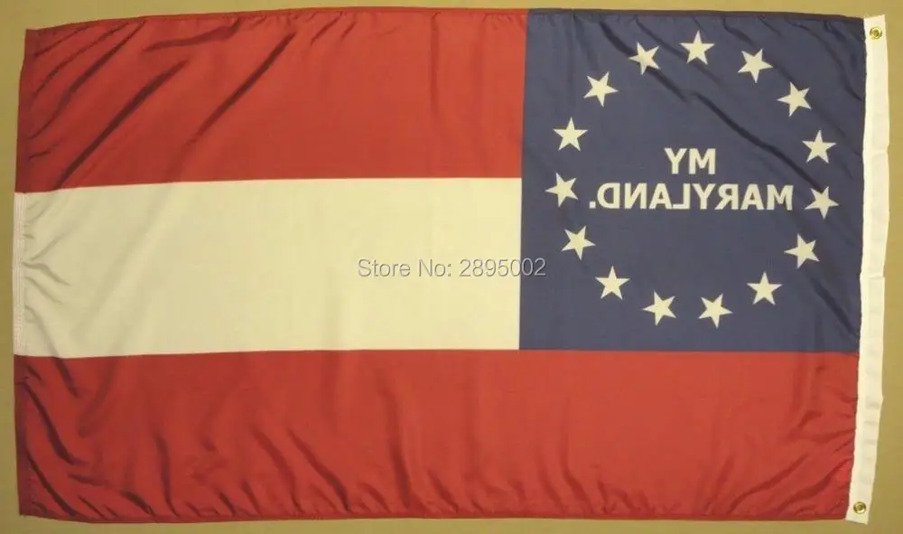 1st Maryland MD Infantry Reg Indoor Outdoor Historical Dyed Nylon Flag 1