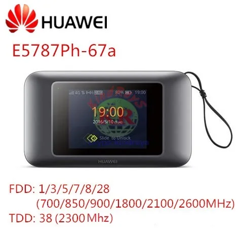 Разблокированная Мобильная точка доступа Huawei E5787 E5787PH-67A Wi-Fi устройство с