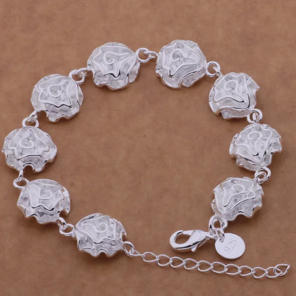 SL-AH023 Wholesale silver plating bracelet, 925 stamped silver fashion jewelry All the roses /bclajtsa abkaisra
SL-AH023 Wholesale silver plating bracelet, 925 stamped silver fashion jewelry All the roses /bclajtsa abkaisra