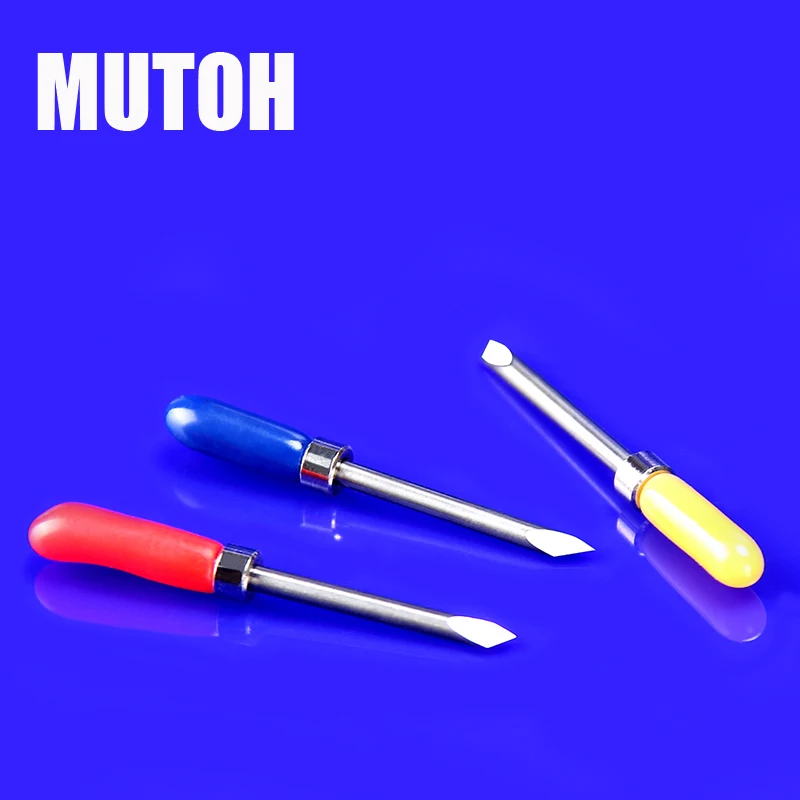 5pcs Mutoh Plotter Blade with Spring for vinyl cutter 3 types 30 degree 45 degree 60 degree Printer Machinery Parts
5pcs Mutoh Plotter Blade with Spring for vinyl cutter 3 types 30 degree 45 degree 60 degree Printer Machinery Parts