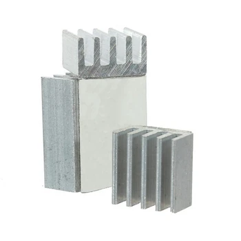 3Pcs Aluminum Heatsink Cooling Chip CPU GPU VGA RAM IC Heat Sink for Voltage Regulator Radiator Cooler Kit for Raspberry
3Pcs Aluminum Heatsink Cooling Chip CPU GPU VGA RAM IC Heat Sink for Voltage Regulator Radiator Cooler Kit for Raspberry