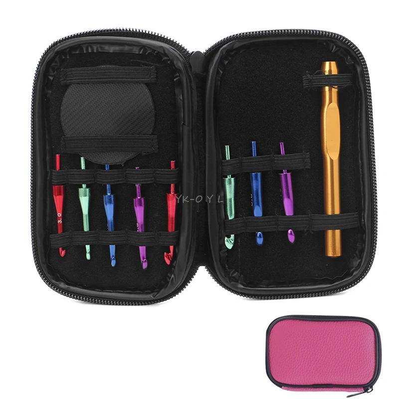 Multi-colour Alumina Interchangeable Head Crochet Hook Alumina Knit Needle Handle Weave Sewing Tools Crochet Hooks Knitting
Multi-colour Alumina Interchangeable Head Crochet Hook Alumina Knit Needle Handle Weave Sewing Tools Crochet Hooks Knitting