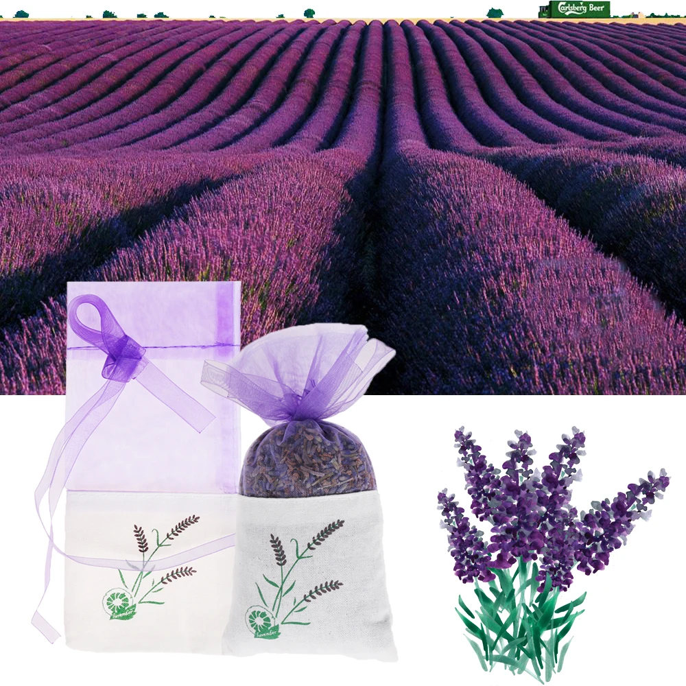 Natural Lavender Bud Dried Flower Sachet Bag Aromatherapy Aromatic Household Wardrobe Car Lavender Air Fresheners
Natural Lavender Bud Dried Flower Sachet Bag Aromatherapy Aromatic Household Wardrobe Car Lavender Air Fresheners