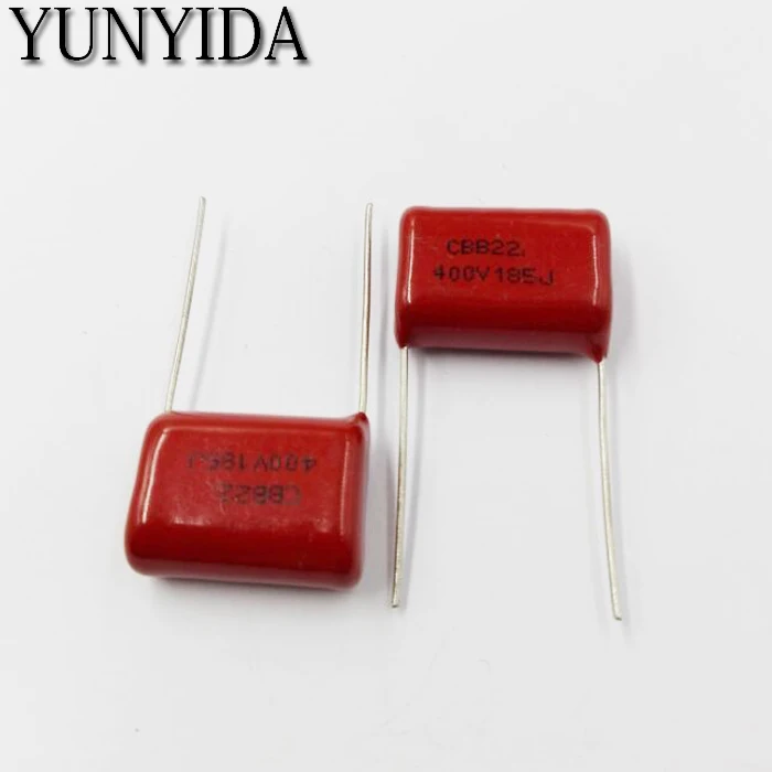 Free Shipping 10pcs, CBB 185J 400V 1.8UF P20mm Metallized Film Capacitor 185 400V
Free Shipping 10pcs, CBB 185J 400V 1.8UF P20mm Metallized Film Capacitor 185 400V