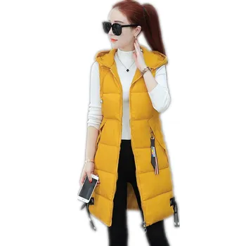 Plus Size 3XL High Quality Winter Women Vest 2018Thicken Down Cotton Waistcoat Female Hooded Fashion Casual Vest Women TopCQ2183
Plus Size 3XL High Quality Winter Women Vest 2018Thicken Down Cotton Waistcoat Female Hooded Fashion Casual Vest Women TopCQ2183