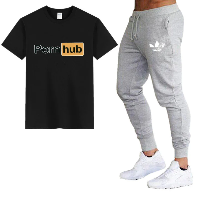 Summer new men's short-sleeved T-shirt Korean sports suit clothes men's casual sports suit
Summer new men's short-sleeved T-shirt Korean sports suit clothes men's casual sports suit