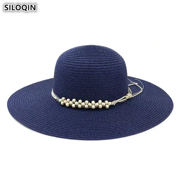 SILOQIN Foldable Breathable Sun Hat 2019 New Adult Women's Straw Hat Headwear Decoration Oversized Visor Beach Hats For Women
SILOQIN Foldable Breathable Sun Hat 2019 New Adult Women's Straw Hat Headwear Decoration Oversized Visor Beach Hats For Women