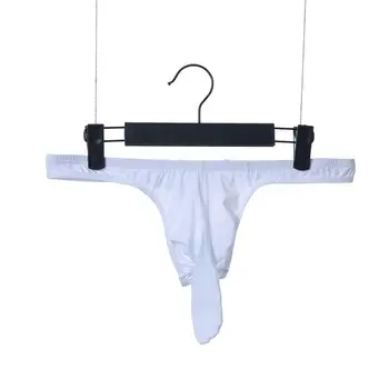 Sexy Gay Underwear Men G-string Thongs Man Ice Silk Panties Solid Low Waist U Capsule Underpants cuecas calzoncillos M-XXL
Sexy Gay Underwear Men G-string Thongs Man Ice Silk Panties Solid Low Waist U Capsule Underpants cuecas calzoncillos M-XXL
