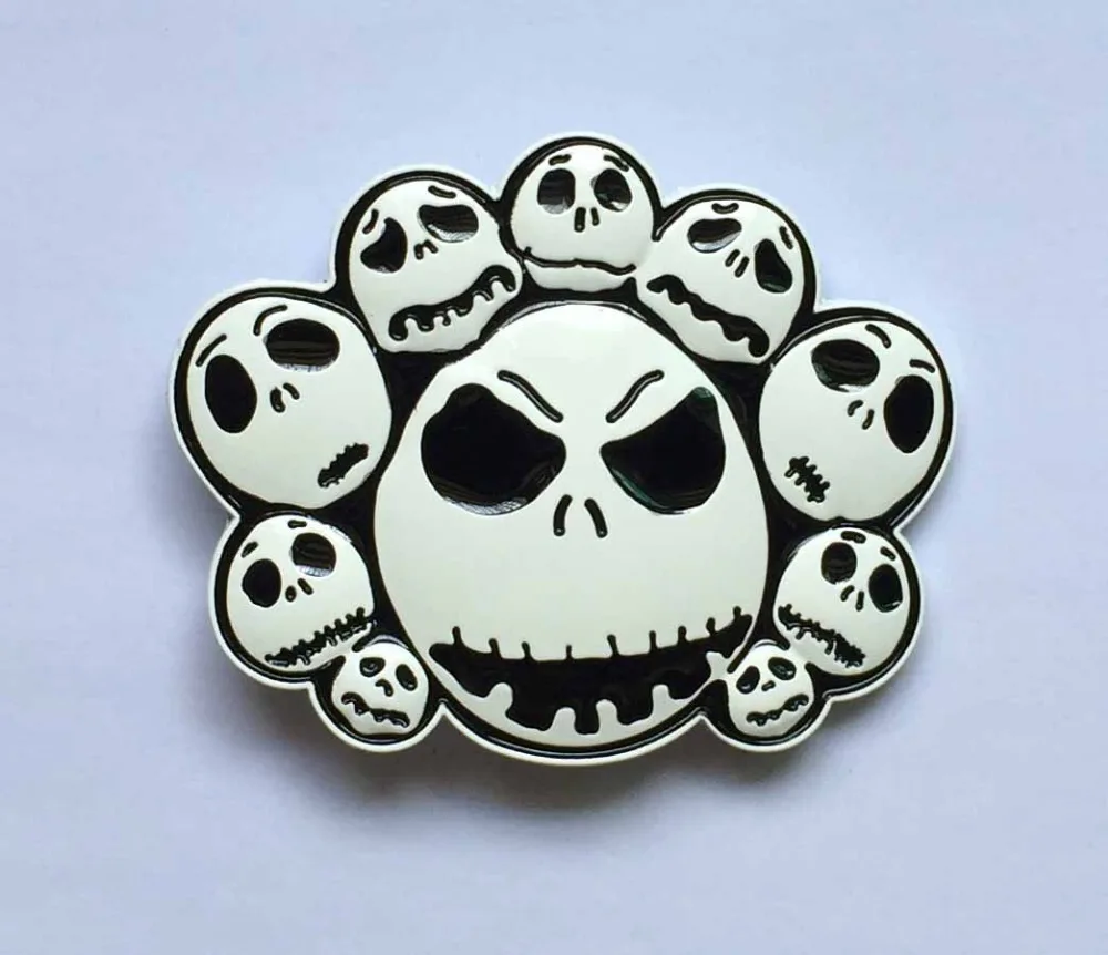 Black and White Skull Belt Buckle suitable for 4cm wideth belt with continous stock
Black and White Skull Belt Buckle suitable for 4cm wideth belt with continous stock