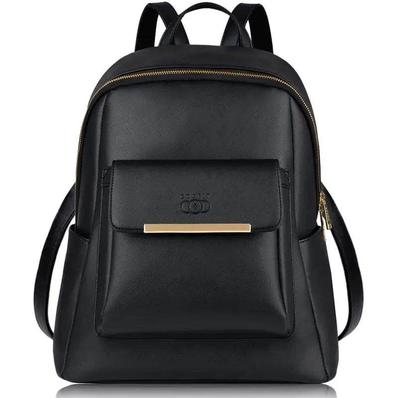 Fashion Ladies Female Backpack Metal Embossing Black Schoolbag For Girls Teenagers PU Leather Women Bagpack Anti-theft Daypack
Fashion Ladies Female Backpack Metal Embossing Black Schoolbag For Girls Teenagers PU Leather Women Bagpack Anti-theft Daypack
