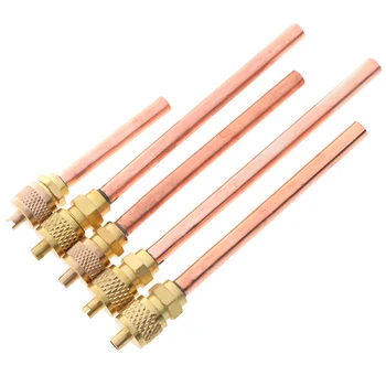 5pcs/lot Service/Access Valve 1/4" SAE 1/4" OD 4" Stem Strong Core AC Air Conditioner Refrigeration Access Valve Wholesale
5pcs/lot Service/Access Valve 1/4" SAE 1/4" OD 4" Stem Strong Core AC Air Conditioner Refrigeration Access Valve Wholesale