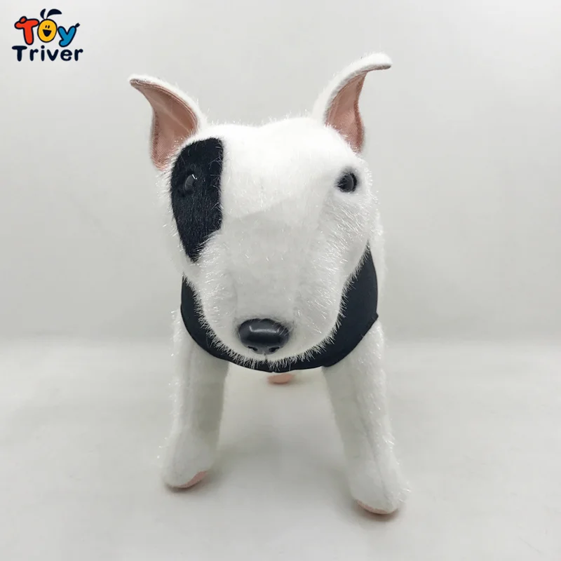 30cm Realife Bull Terrier Dog Plush Toy Triver Stuffed Dogs Doll Babg Kids Children Birthday Gift Shop Home Decor Drop Shipping
30cm Realife Bull Terrier Dog Plush Toy Triver Stuffed Dogs Doll Babg Kids Children Birthday Gift Shop Home Decor Drop Shipping