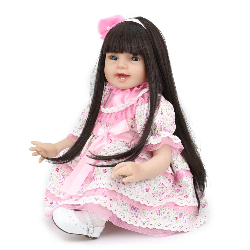 55cm Silicone Reborn Baby Dolls Baby Realistic Boneca Bebe Lifelike Real Girl Doll lol princess doll Reborn Birthday Christmas
55cm Silicone Reborn Baby Dolls Baby Realistic Boneca Bebe Lifelike Real Girl Doll lol princess doll Reborn Birthday Christmas