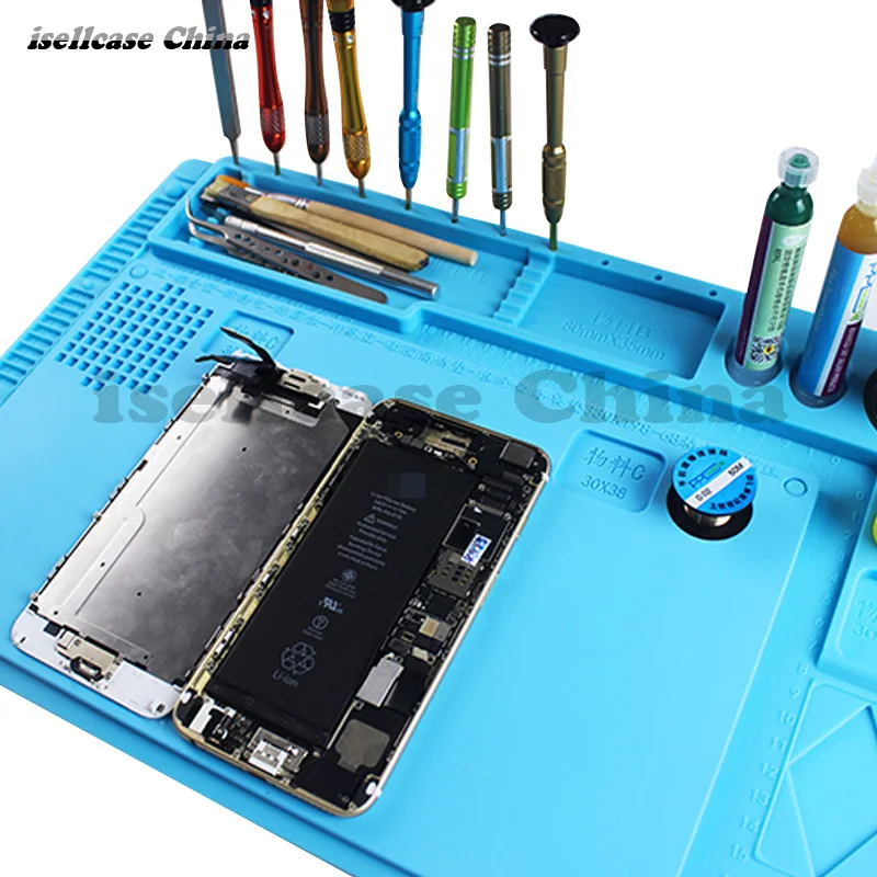 New ESD Insulation Working Mat Heat Resistant BGA Soldering Station Repair Insulator Pad Maintenance Platform for iPhone Samsung
New ESD Insulation Working Mat Heat Resistant BGA Soldering Station Repair Insulator Pad Maintenance Platform for iPhone Samsung