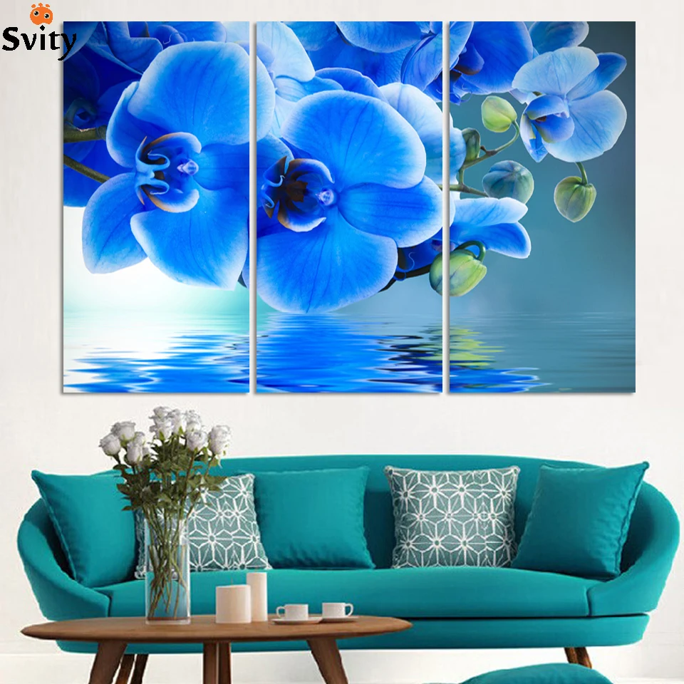3 Piece Purple Flowers Paintings Water Side Orchid Art Modern Abstract Home Decor Wall Landscape Picture no frame
3 Piece Purple Flowers Paintings Water Side Orchid Art Modern Abstract Home Decor Wall Landscape Picture no frame