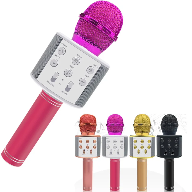 Professional Bluetooth Microphone Speaker Handheld Wireless Microphone Karaoke Mic Music Player Singing Recorder KTV 1800Mah
Professional Bluetooth Microphone Speaker Handheld Wireless Microphone Karaoke Mic Music Player Singing Recorder KTV 1800Mah