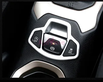 Chrome Car Styling Electronic Hand Break Switch Cover Panel Overlay Trim 2017-2018 For Jeep Compass Accessories
Chrome Car Styling Electronic Hand Break Switch Cover Panel Overlay Trim 2017-2018 For Jeep Compass Accessories