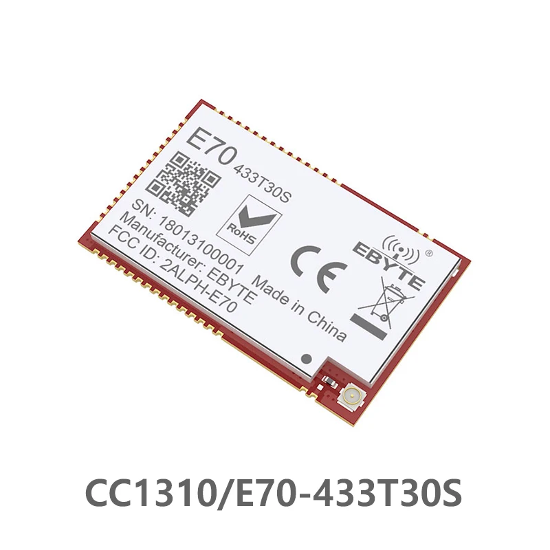 E70-433T30S CC1310 1w 433MHz IOT SMD rf Wireless uhf Module Transmitter and Receiver 433MHz RF Module
E70-433T30S CC1310 1w 433MHz IOT SMD rf Wireless uhf Module Transmitter and Receiver 433MHz RF Module