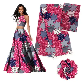 2019 New 2+4yards satin silk with chiffon fabric soft african fabric for dress african wax prints silk
2019 New 2+4yards satin silk with chiffon fabric soft african fabric for dress african wax prints silk