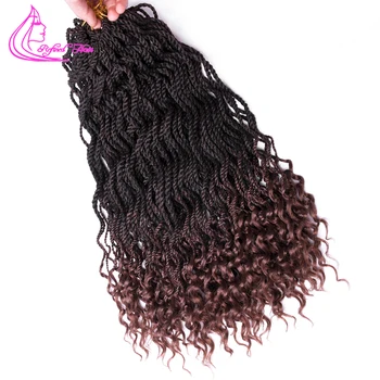 Refined Ombre Crochet Hair Curly Senegalese Twist 18" 24" Synthetic Crochet Braids 24Roots Braiding Hair Extensions
Refined Ombre Crochet Hair Curly Senegalese Twist 18" 24" Synthetic Crochet Braids 24Roots Braiding Hair Extensions