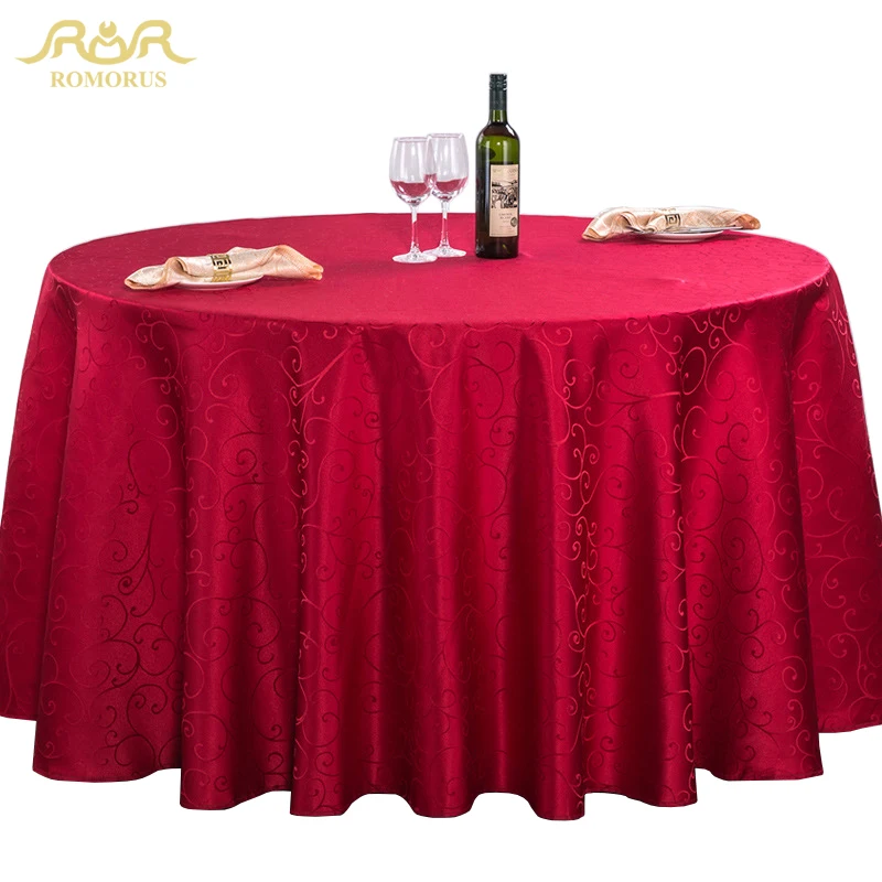 ROMORUS Polyester Round Table Cloths Wedding Tablecloths Dining Coffee Party Hotel Solid Quality Table Cover Machine Washable
ROMORUS Polyester Round Table Cloths Wedding Tablecloths Dining Coffee Party Hotel Solid Quality Table Cover Machine Washable