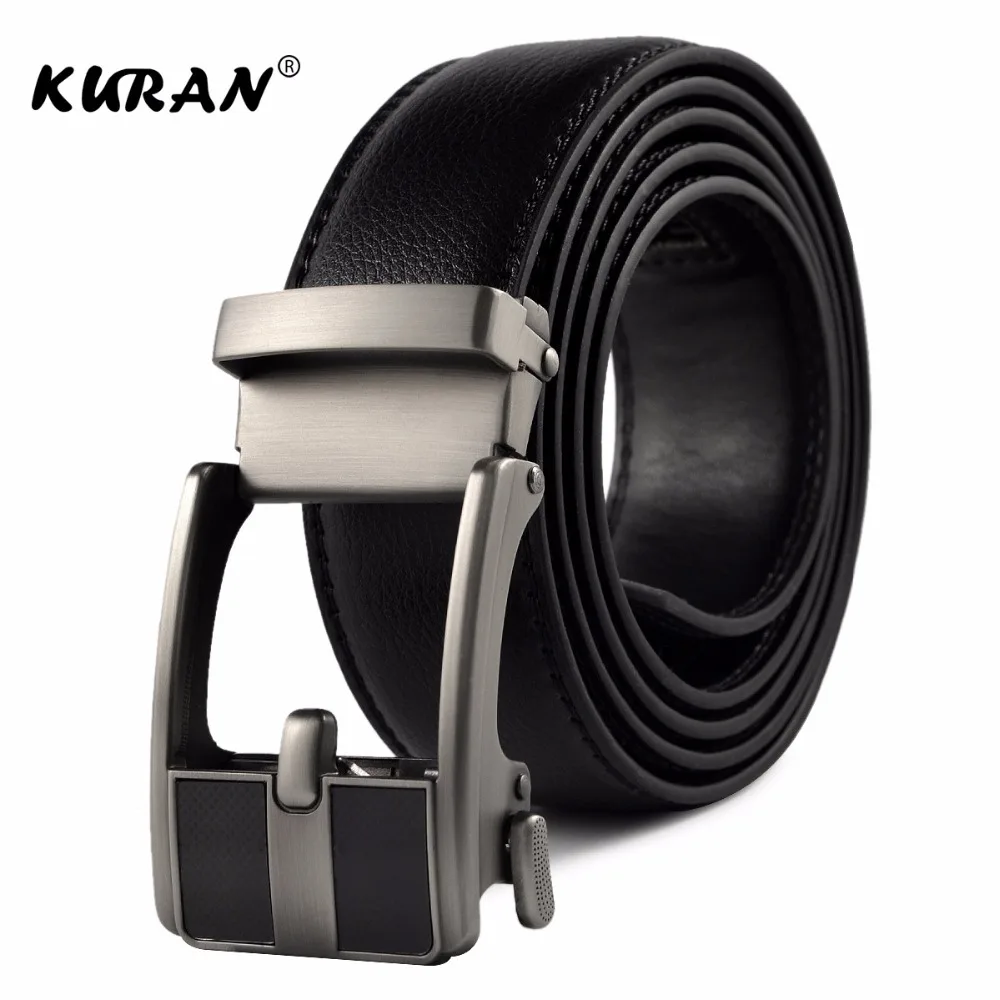 Leather Mens Belt Belts Real New Genuine Buckle Trouser Sizes Black Jeans party