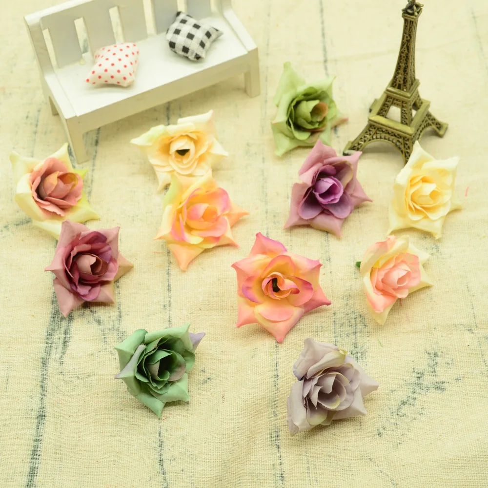 10pcs Silk mini roses artificial flowers for home decor accessories wedding diy a cap gifts box Garlands fake plastic flowers
10pcs Silk mini roses artificial flowers for home decor accessories wedding diy a cap gifts box Garlands fake plastic flowers