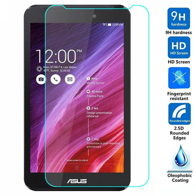 2 шт закаленное стекло 9H LCD Взрывозащищенная защитная пленка для Asus FonePad 7 FE170CG FE170