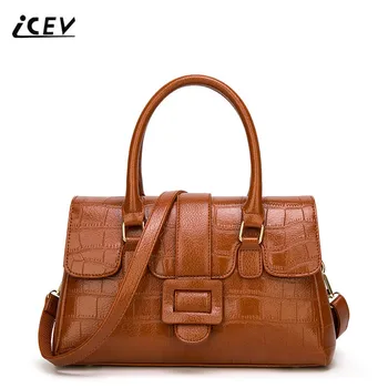 ICEV New Fashion Casual Alligator Women Leather Handbag Bags Handbags Women Famous Brands Vintage Organizer Ladies Office Totes
ICEV New Fashion Casual Alligator Women Leather Handbag Bags Handbags Women Famous Brands Vintage Organizer Ladies Office Totes