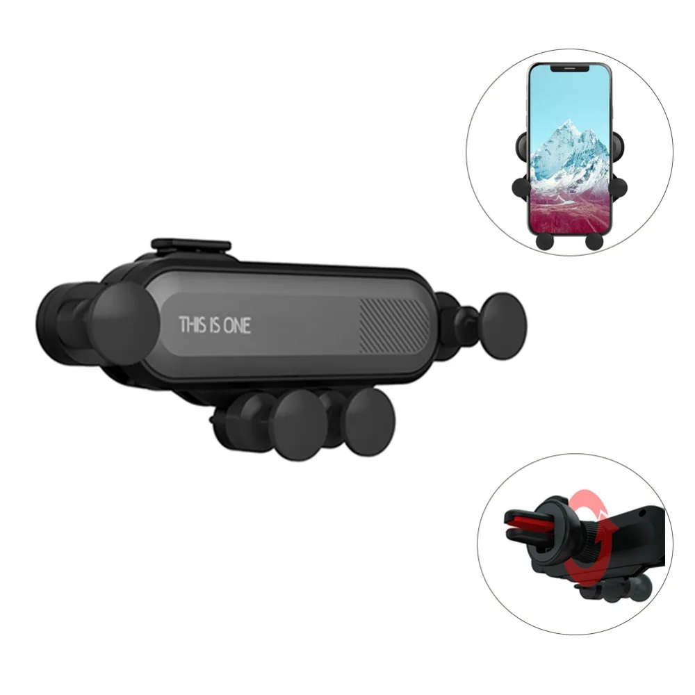 Car Phone Holder In Car for iPhone XR XS Max Samsung Air Vent Mount Stand Mobile Phone Holder Universal Gravity Smat Cell Phone 
Car Phone Holder In Car for iPhone XR XS Max Samsung Air Vent Mount Stand Mobile Phone Holder Universal Gravity Smat Cell Phone
