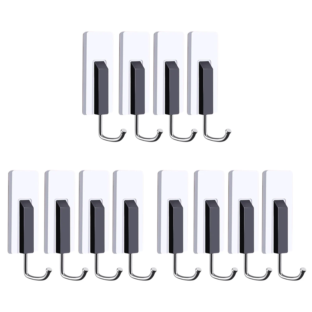 Organizer Stainless Steel Clothes Kitchen Supplies Strong Household Wall Mount Bedroom Hanging Paste Adhesive Hook Bathroom Bag |