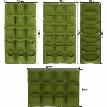 18/15/12/7 Pockets Vertical Vegetable Garden Indoor Growing Pot Hanging Wall Outdoor Indoor Plants Strawberry Container Grow Bag
18/15/12/7 Pockets Vertical Vegetable Garden Indoor Growing Pot Hanging Wall Outdoor Indoor Plants Strawberry Container Grow Bag