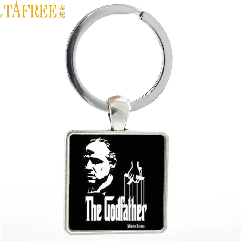 TAFREE Brand vintage The Godfather square keychain fashion Gangster movie cool men key chain ring holder jewelry mens gifts MV54
TAFREE Brand vintage The Godfather square keychain fashion Gangster movie cool men key chain ring holder jewelry mens gifts MV54