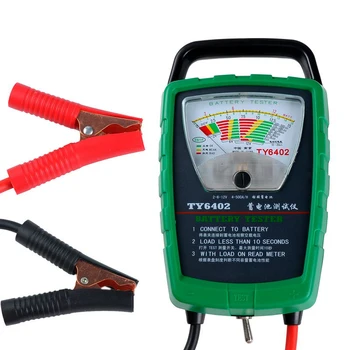 ELECALL Battery tester TY6402 500A 2V 6V 12V Automotive/ Car / Alternator/ Cranking Check Easy to Use
ELECALL Battery tester TY6402 500A 2V 6V 12V Automotive/ Car / Alternator/ Cranking Check Easy to Use