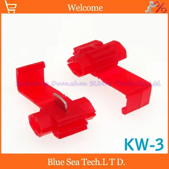 200pcs Auto cable connector / wire cable clip / splitter connector / wire harness automotive wire quick connector KW-3 ROHS
200pcs Auto cable connector / wire cable clip / splitter connector / wire harness automotive wire quick connector KW-3 ROHS