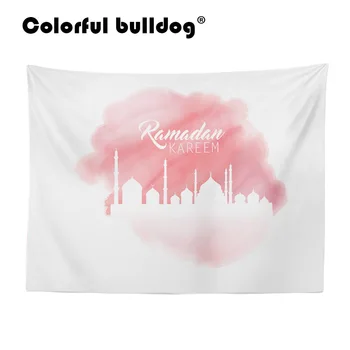 Beautiful Ramadan Mubarak Tapestry Pink Red Cloud Moon Castle Sky Art Wall Tapestry Decor Living Room Wall Eid Pattern Blanket
Beautiful Ramadan Mubarak Tapestry Pink Red Cloud Moon Castle Sky Art Wall Tapestry Decor Living Room Wall Eid Pattern Blanket