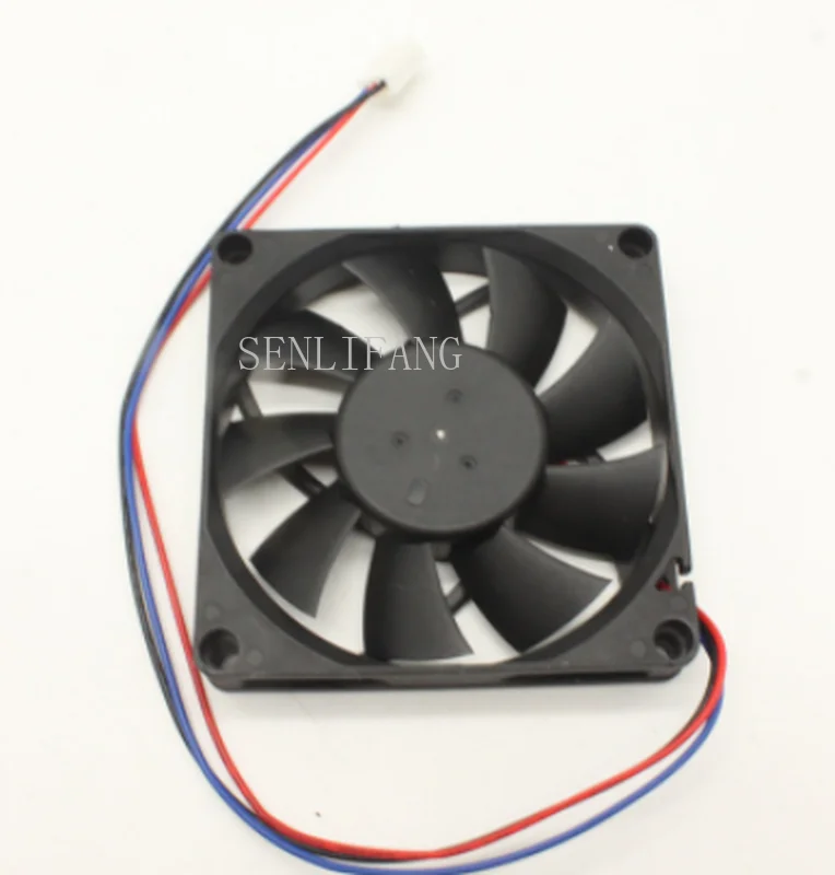 Free shipping Original EC8015XH12BA Cooling Fan DC 12V 0.55A 6.6W 8015 80*80*15mm 3 Wire 8CM
Free shipping Original EC8015XH12BA Cooling Fan DC 12V 0.55A 6.6W 8015 80*80*15mm 3 Wire 8CM