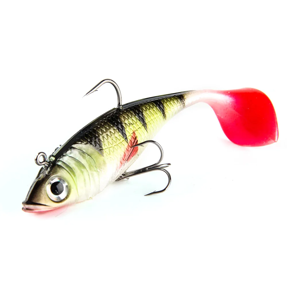 2pcs Lead head Soft Fishing Lures 9 cm/18g jigging Soft Baits Fish Artificial Bait Sea Fishing Wobblers Fake Lure leurre souple
2pcs Lead head Soft Fishing Lures 9 cm/18g jigging Soft Baits Fish Artificial Bait Sea Fishing Wobblers Fake Lure leurre souple