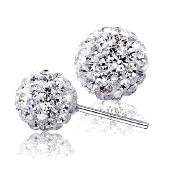 XIYANIKE 925 Sterling Silver Jewelry AAA Zircon Rhinestone Ball Stud Earrings For Women Boucle d'oreille Pendientes VES6239
XIYANIKE 925 Sterling Silver Jewelry AAA Zircon Rhinestone Ball Stud Earrings For Women Boucle d'oreille Pendientes VES6239