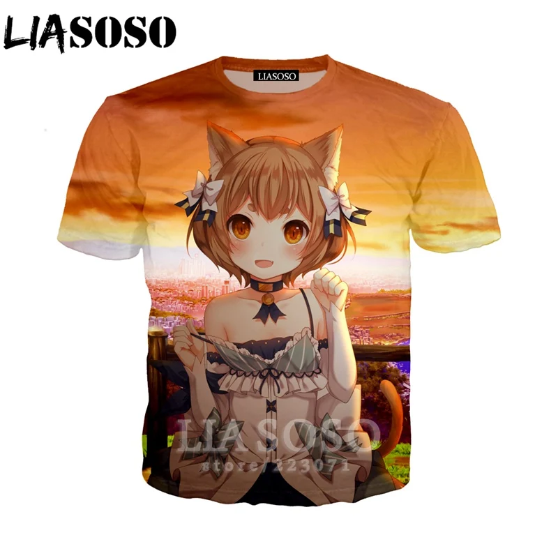 LIASOSO 2019 Summer New Men Women 3D Print Anime Re Zero Short sleeve T shirt Fashion Sweatshirt Top Harajuku Pullover B010-06
LIASOSO 2019 Summer New Men Women 3D Print Anime Re Zero Short sleeve T shirt Fashion Sweatshirt Top Harajuku Pullover B010-06