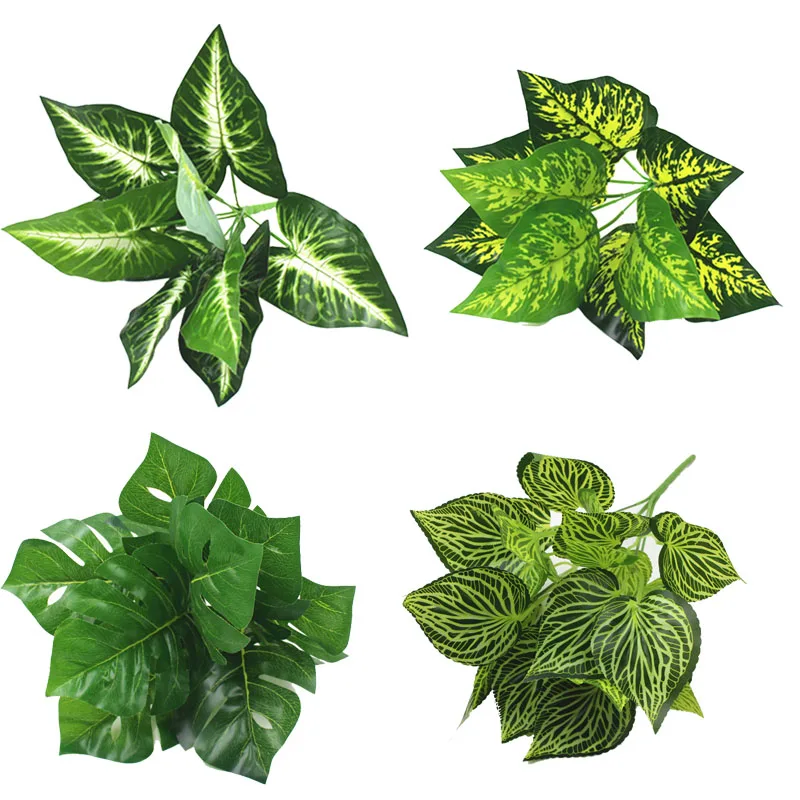 Home garden plant Plastic large Leaf Callas Turtle zebra leaf plant for home decoration
Home garden plant Plastic large Leaf Callas Turtle zebra leaf plant for home decoration