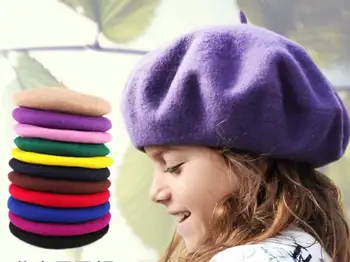 Children's Berets in autumn and winter woolen felted hats for boys and girls, Baby Hats and Baby Hats
Children's Berets in autumn and winter woolen felted hats for boys and girls, Baby Hats and Baby Hats