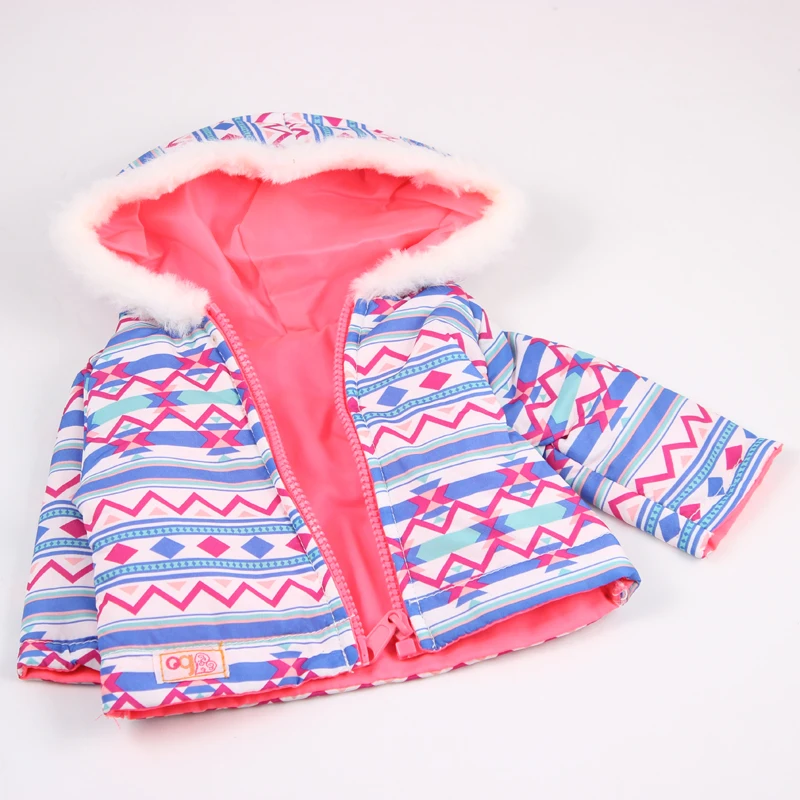 New Come Baby Doll Winter Snow Bright Coat Doll Clothes Girl Doll Clothes For 18 Inch Doll AGC909
New Come Baby Doll Winter Snow Bright Coat Doll Clothes Girl Doll Clothes For 18 Inch Doll AGC909