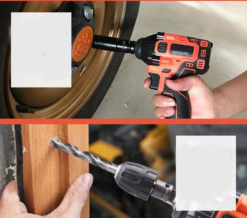 90800mAh Impact Wrench High Torque Li-ion Batteries Rechargable Cordless Electric Impact Wrench with LED lights
90800mAh Impact Wrench High Torque Li-ion Batteries Rechargable Cordless Electric Impact Wrench with LED lights