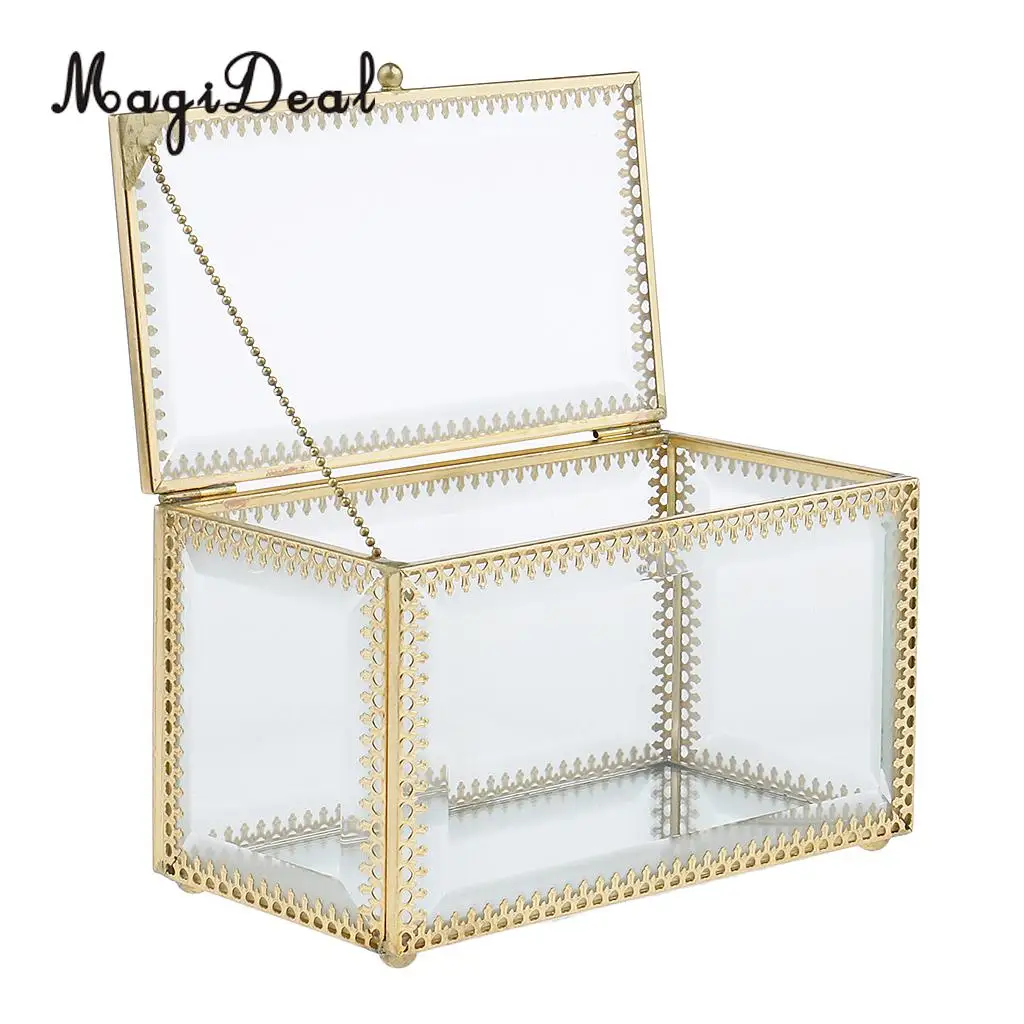 MagiDeal Modern Cuboid Glass Metal Geometric Terrarium Tabletop Succulent Planter Jewelry Boxes
MagiDeal Modern Cuboid Glass Metal Geometric Terrarium Tabletop Succulent Planter Jewelry Boxes